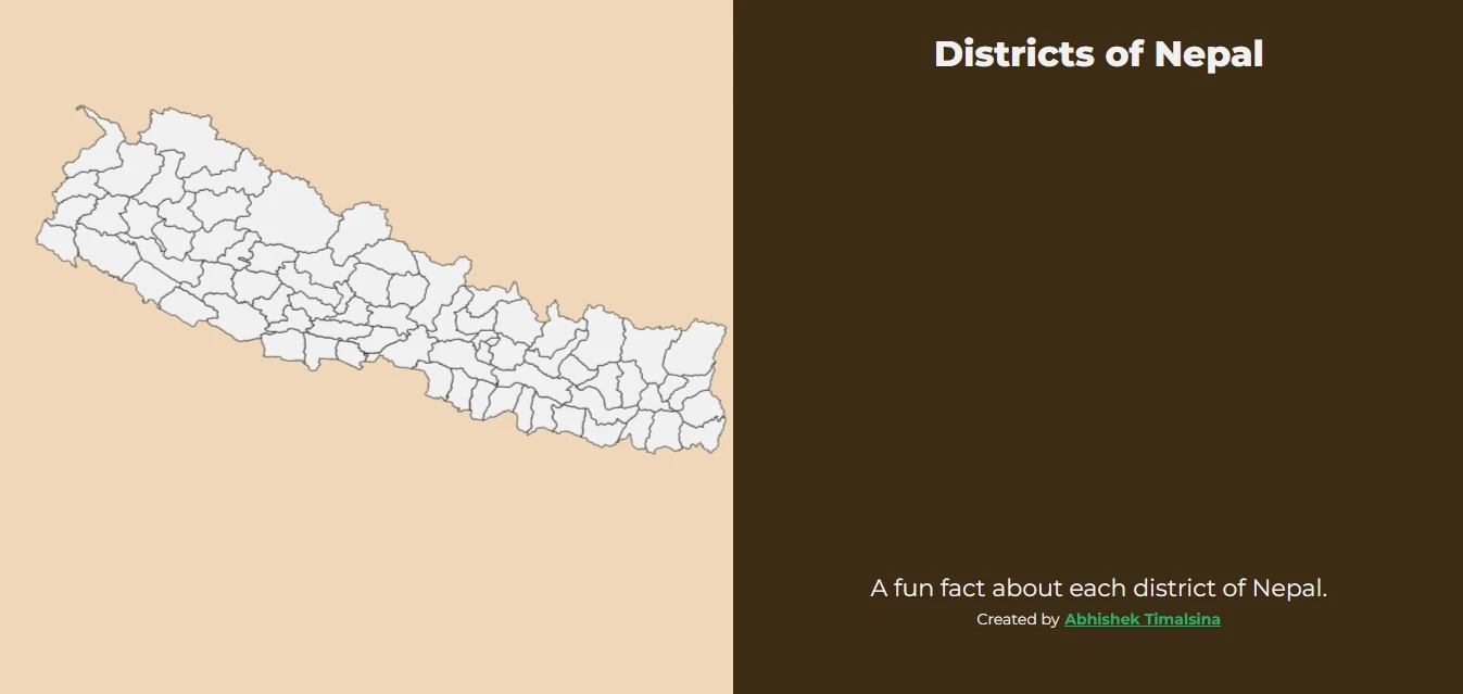 Districts of Nepal Image